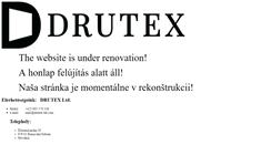 Desktop Screenshot of drutex-ltd.com